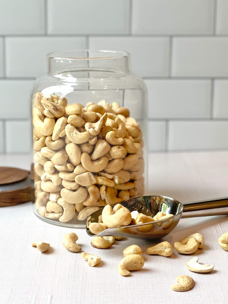 cashews from the pantry