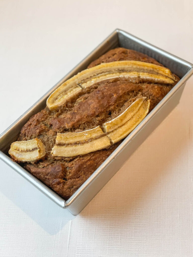 banana bread - after